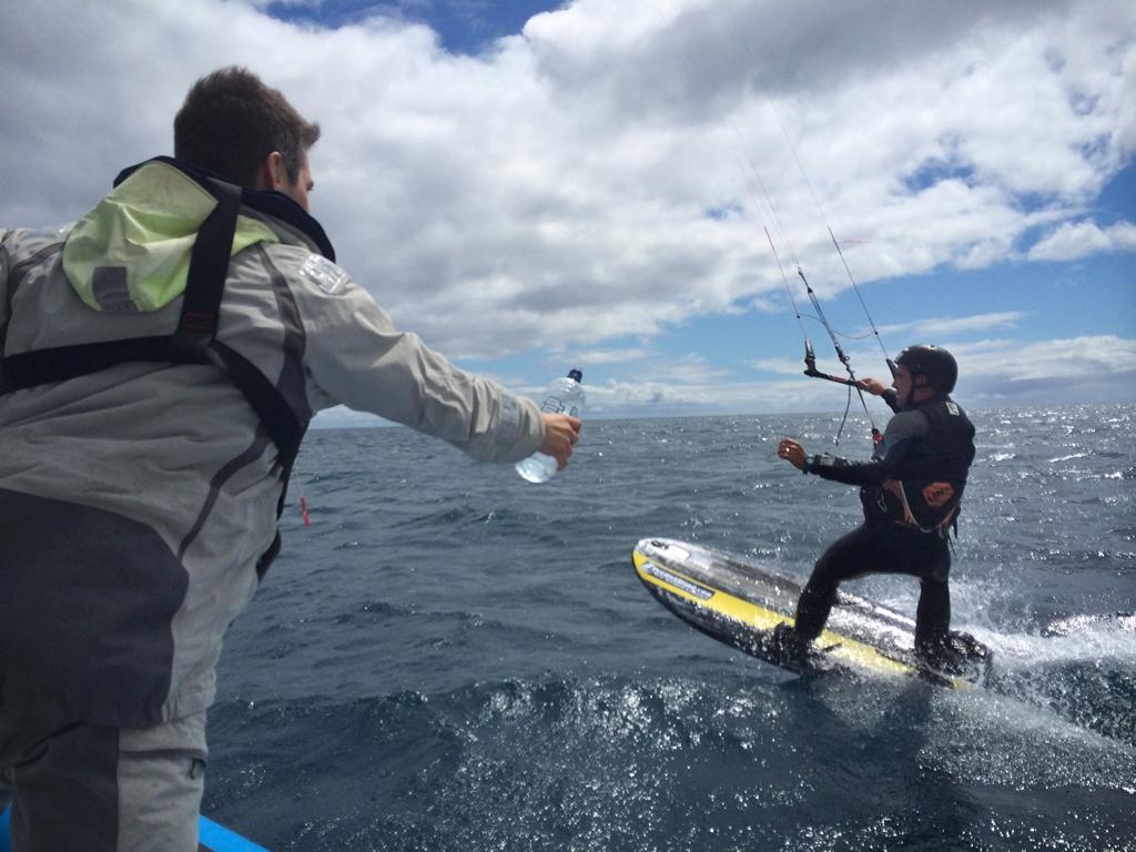 Taking a refreshment break  - 2014 PIC Coastal Classic © Charles Winstone